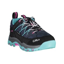 CMP Hiking Shoes Rigel Low WP (Trekking, waterproof) blue/aquablue Kids